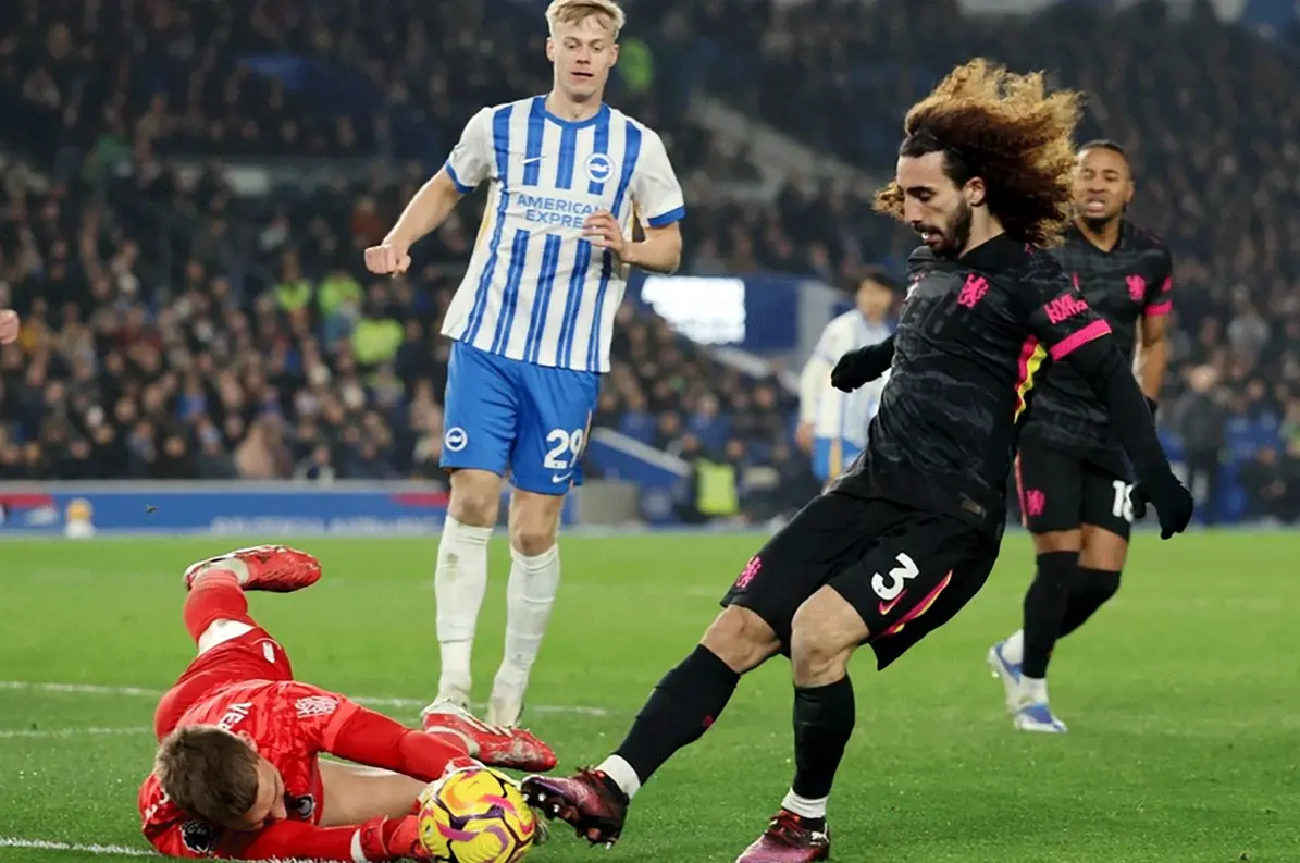 Chelsea rớt vị trí thứ 6 sau thất bại trước Brighton